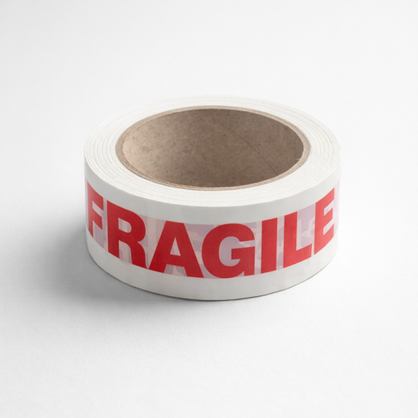 FRAGILE lipni pakavimo juosta 50 mm x 100 m 1