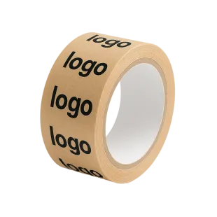 Adhesive tape with logo, 3 colors
