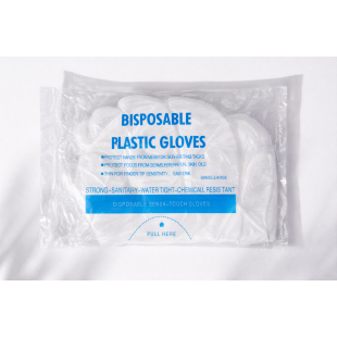 Vienkartinės HDPE polietileninės pirštinės