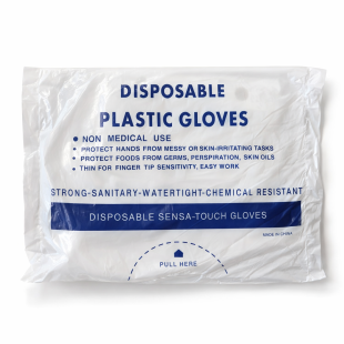 Vienkartinės polietileninės pirštinės